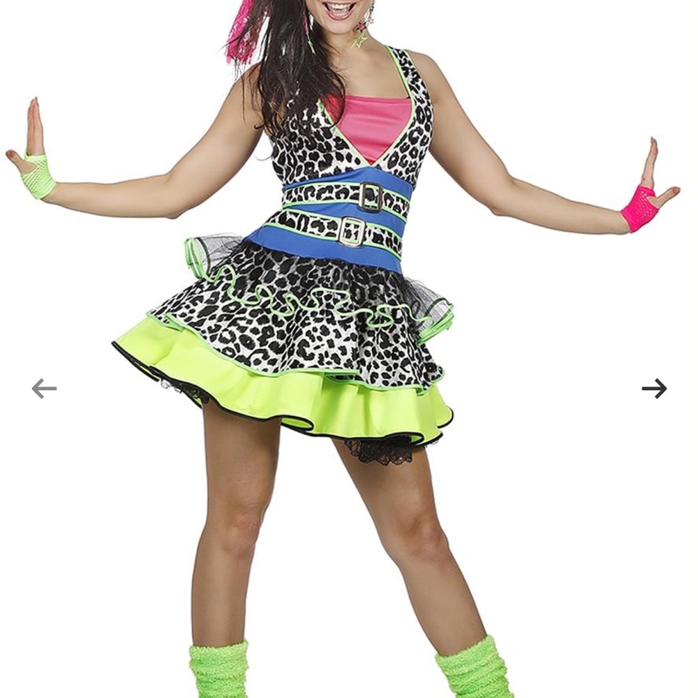 80’s Halloween Costume DRESS ONLY